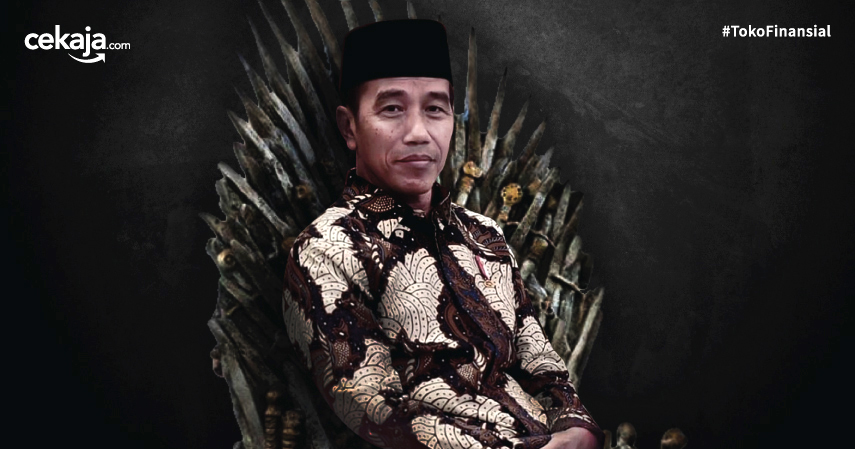 Ilustrasi Jokowi Game of Thrones